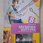 Fotografija udžbenika iz oglasa: Muzička kultura 8, udžbenik za osmi razred osnovne škole